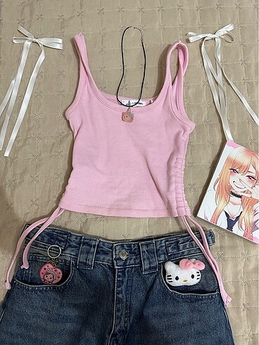 Koton Koton pembe crop