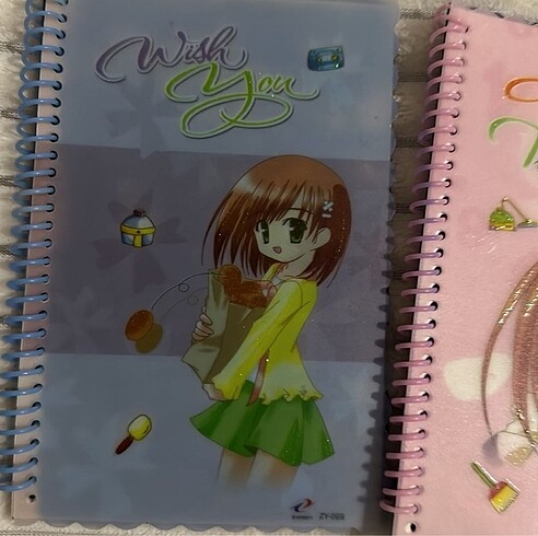 Beden Renk Cutecore anime not defteri