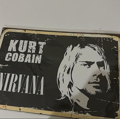 Nirvana kurt cobain poster