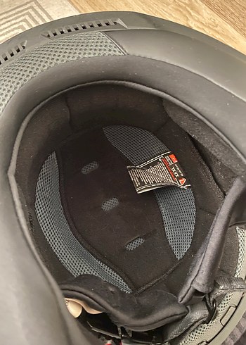 Ls2 parlak siyah kask - Görsel 7