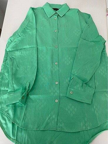 LC Waikiki Saten tunik gömlek