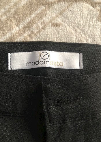 34 Beden Siyah Regular Fit Erkek Pantolon