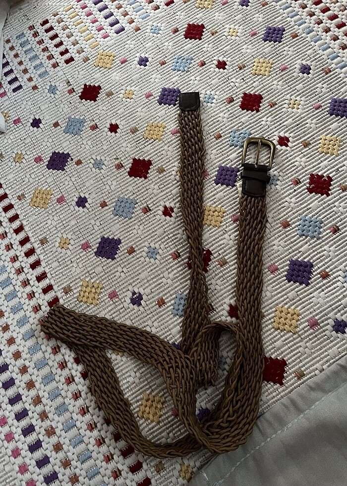 Örgü model kemer - Görsel 2