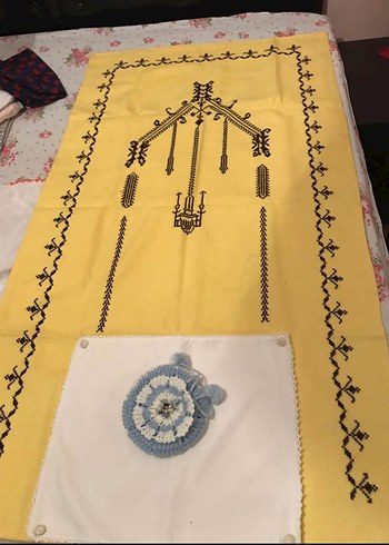 Astarlı kanaviçe işi seccadeler - Görsel 2