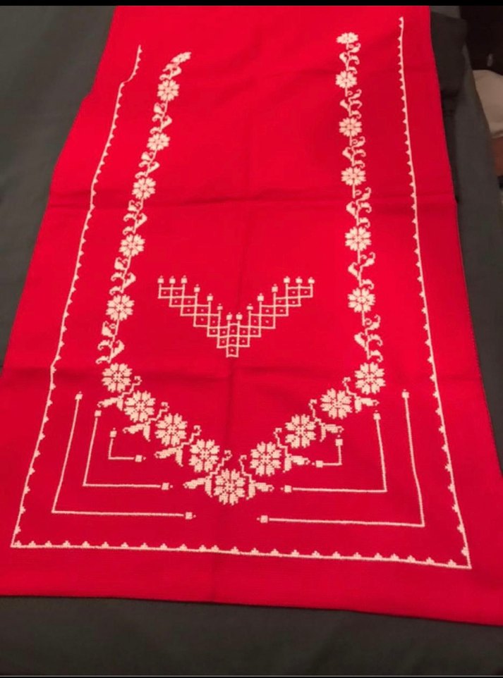 Astarlı kanaviçe işi seccadeler - Görsel 4