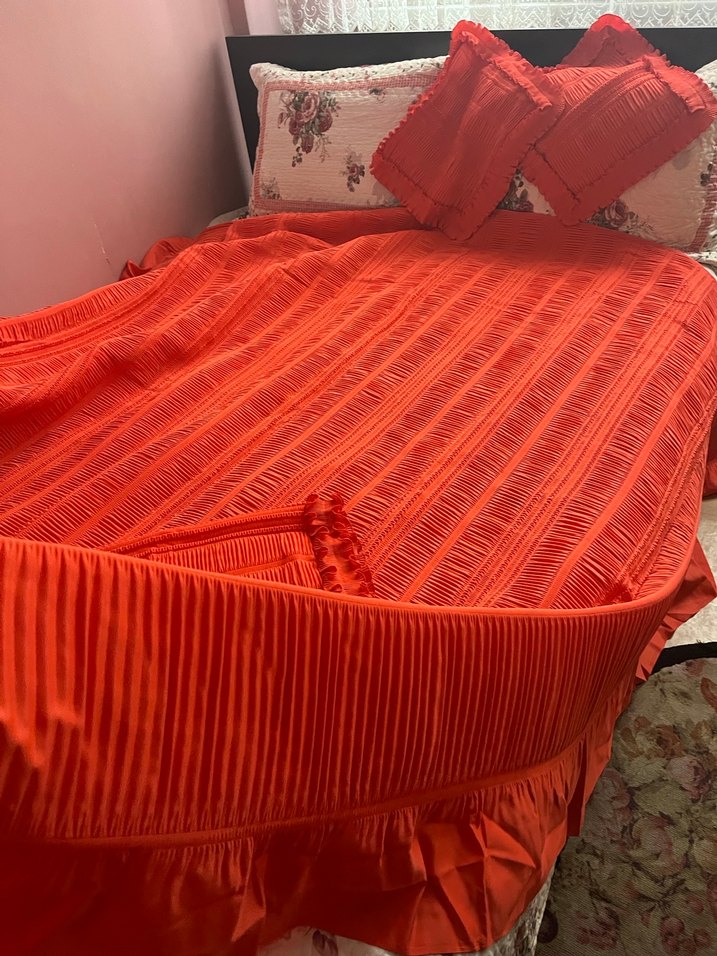 Antika Vintage Yatak Örtüsü - Görsel 5