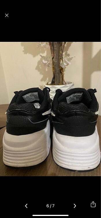 37,5 Beden siyah Renk Nike air max fusion