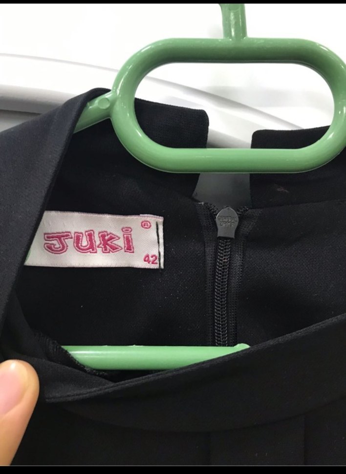 Uzun Kollu Siyah Gotik Uzun Elbise - Görsel 3