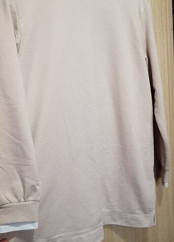 xs Beden ten rengi Renk Uzun kollu sweatshirt tunik