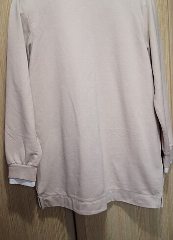 xs Beden Uzun kollu sweatshirt tunik