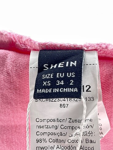 xs Beden pembe Renk Sheinside Bluz %70 İndirimli.
