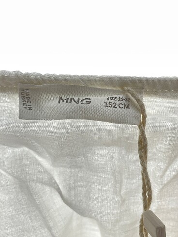 universal Beden beyaz Renk Mango Kısa Elbise %70 İndirimli.