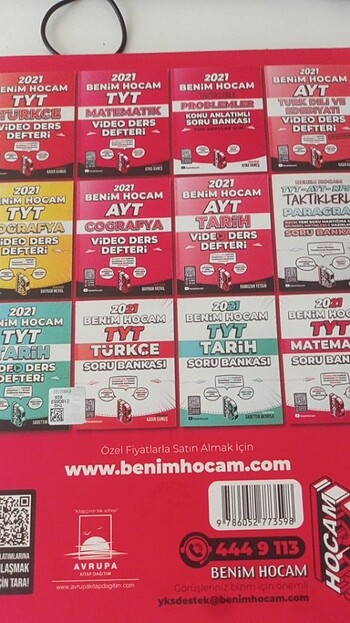  AYT COĞRAFYA BENİM HOCAM VİDEO DERS DEFTERİ