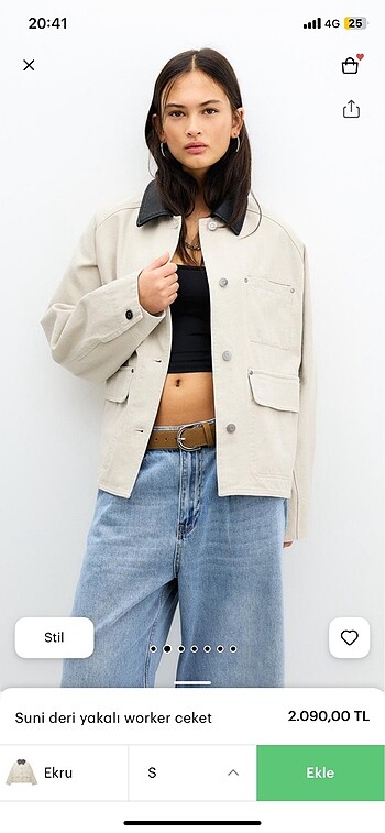 Pull bear ceket