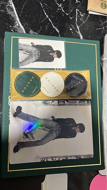 Bts JUNGKOOK golden pob set