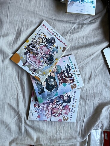 Büyücü kız madoka magica 1-2-3 set