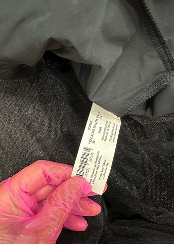 Siyah Straplez Uzun Kadın Abiye Elbise - Görsel 5