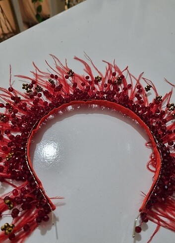  Beden kına için saç aksesuarı tac