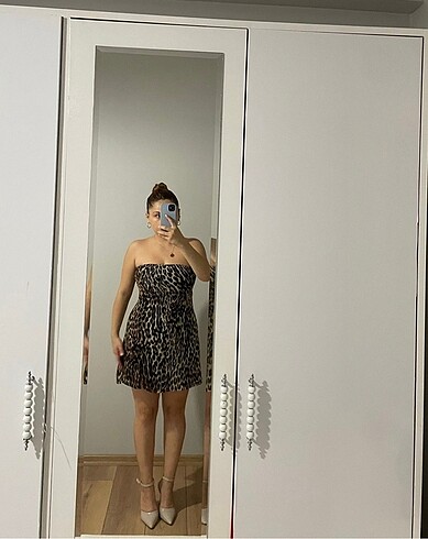 Diğer Holly Lolly Leopar Elbise