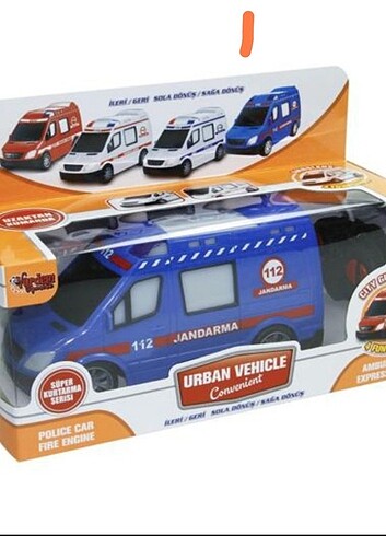 Vardem Uzaktan Kumandalı Ful Fonksiyon Ambulans, Polis, İtfaiye