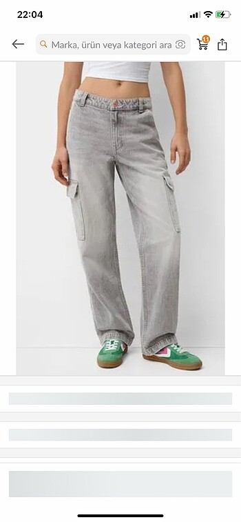 Bershka kargo jean