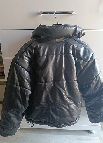 Diğer Deri şişme mont