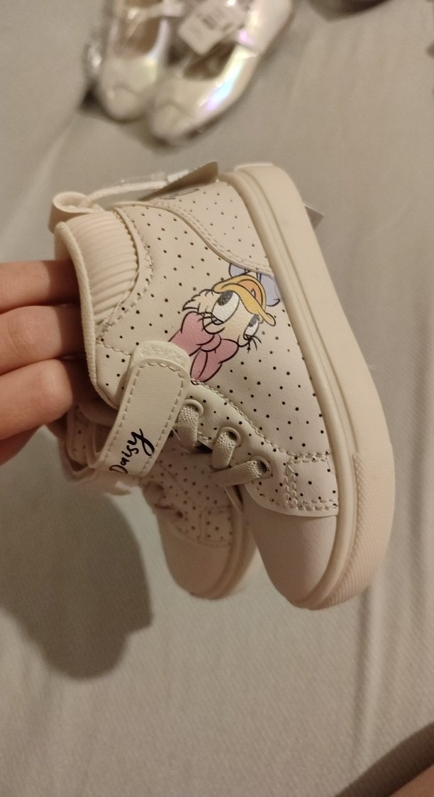 Kız Çocuk Beyaz Minnie Baskılı Spor Ayakkabı LC Waikiki - Görsel 2