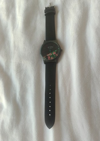 Siyah Kemerli Vintage Kadın Saati aqua di polo - Görsel 2