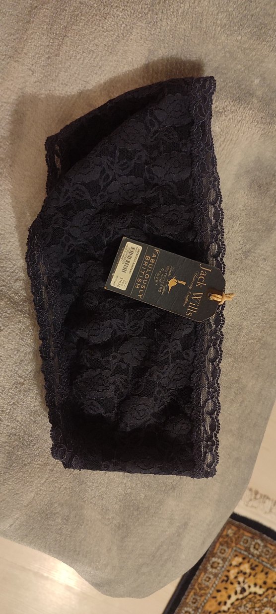 Jack wills dantelli lacivert bralet - Görsel 2