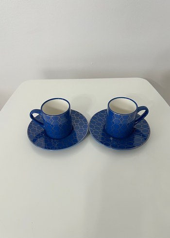 SCHAER Fantasy Koyu Mavi 2li Fincan Seti - Görsel 3
