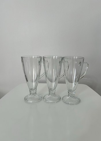 3'lü Ayaklı Latte Kupası - Görsel 2