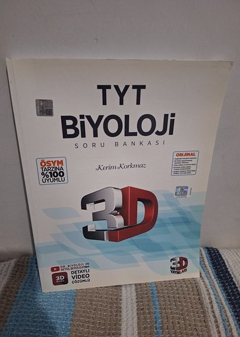 YKS TYT Biyoloji 3D Soru Bankası