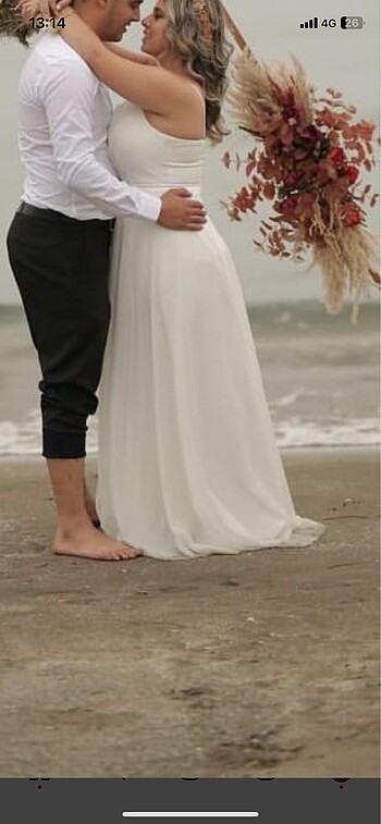 44 Beden Abiye nikah elbisesi gece kıyafeti