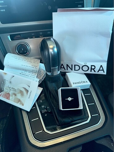 Beden beyaz Renk Pandora yüzük