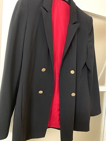 Siyah blazer ceket