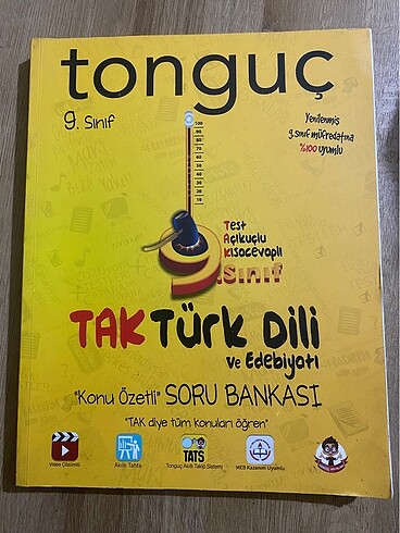9. Sınıf türk dili ve edebiyatı kitabı