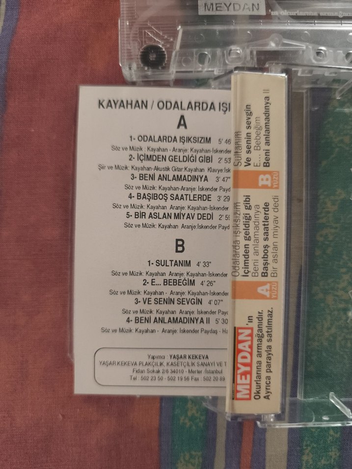 Kayahan -Odalarda ışıksızım - Görsel 2