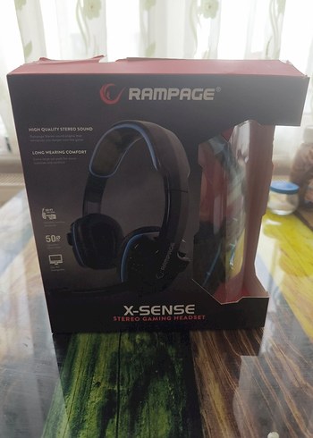 Rampage X-Sense Mavi Oyuncu Kulaklığı - Görsel 5