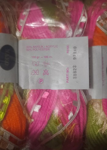 Renkli El Örgü İpi Paketi - Görsel 2