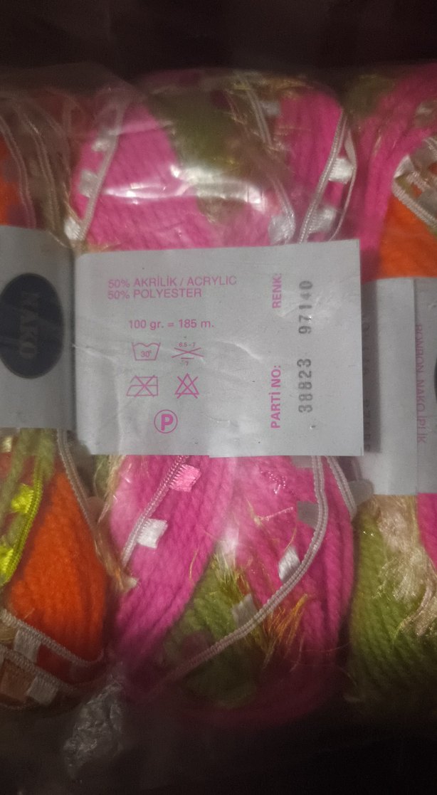 Renkli El Örgü İpi Paketi - Görsel 2