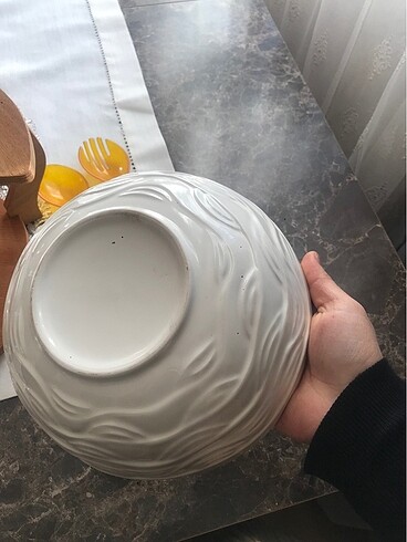  Beden Renk Kesme tahtası salata kaseli