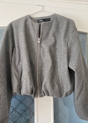 s Beden gri Renk Gri zara bomber ceket
