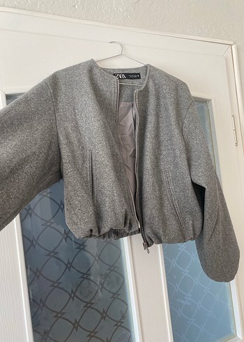 s Beden Gri zara bomber ceket