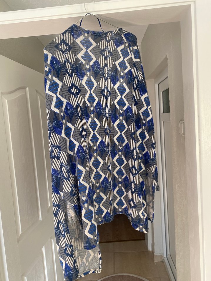 Bohem tarzı hırka - Görsel 4