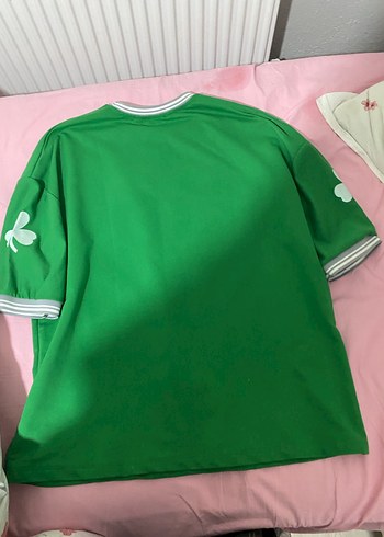 Yeşil Baskılı Tişört - Görsel 3