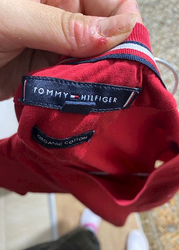 Tommy Hılfıger Kırmızı Tişört - Görsel 3