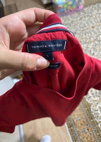 Tommy Hılfıger Kırmızı Tişört - Görsel 4