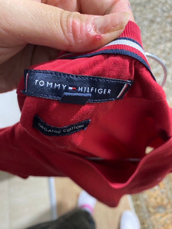 Tommy Hılfıger Kırmızı Tişört - Görsel 3