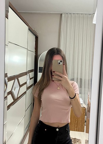 Pembe Mini Crop Top