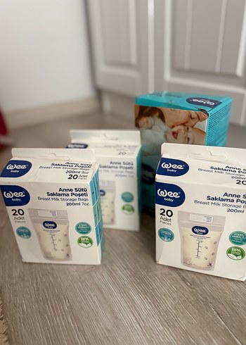 Wee Anne Sütü Saklama Poşeti 20'li 200ml - Görsel 2